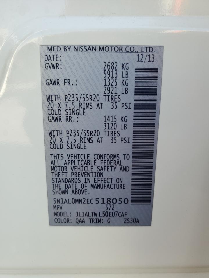 2014 Infiniti QX60 - Image 13