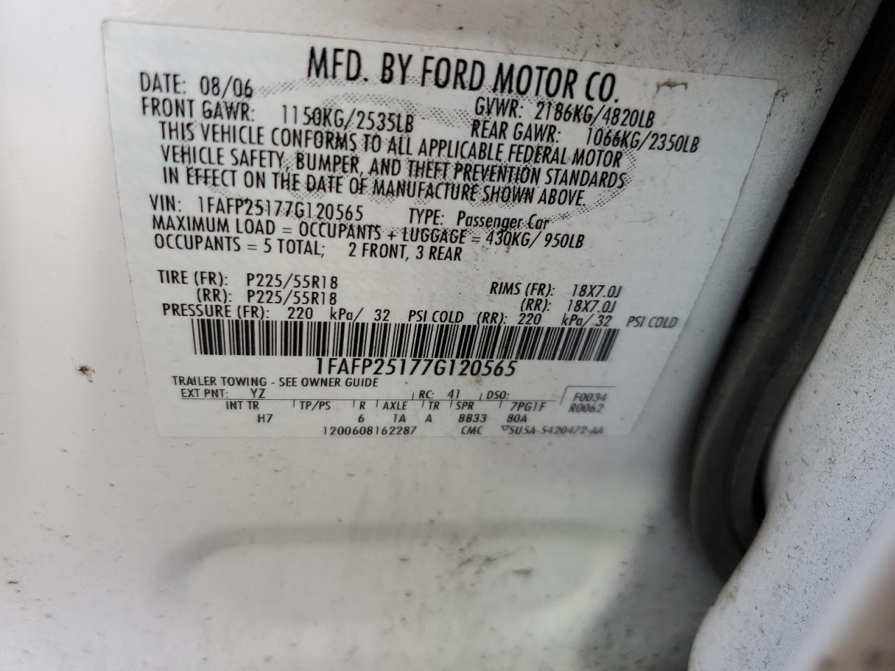 2007 Ford Five Hundred - Image 13