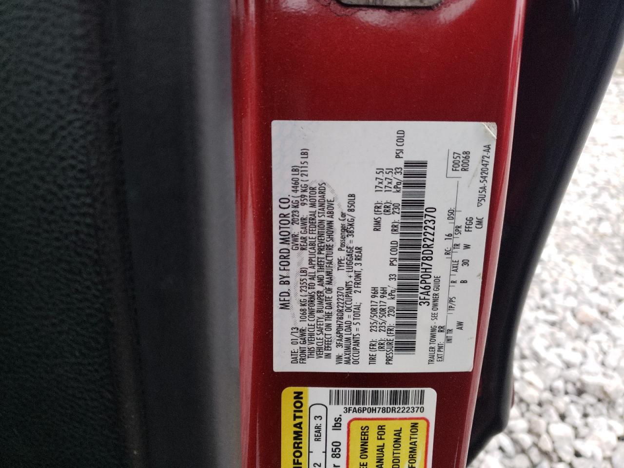 2013 Ford Fusion - Image 12