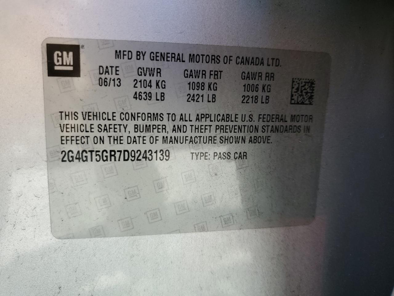 2013 Buick Regal - Image 12