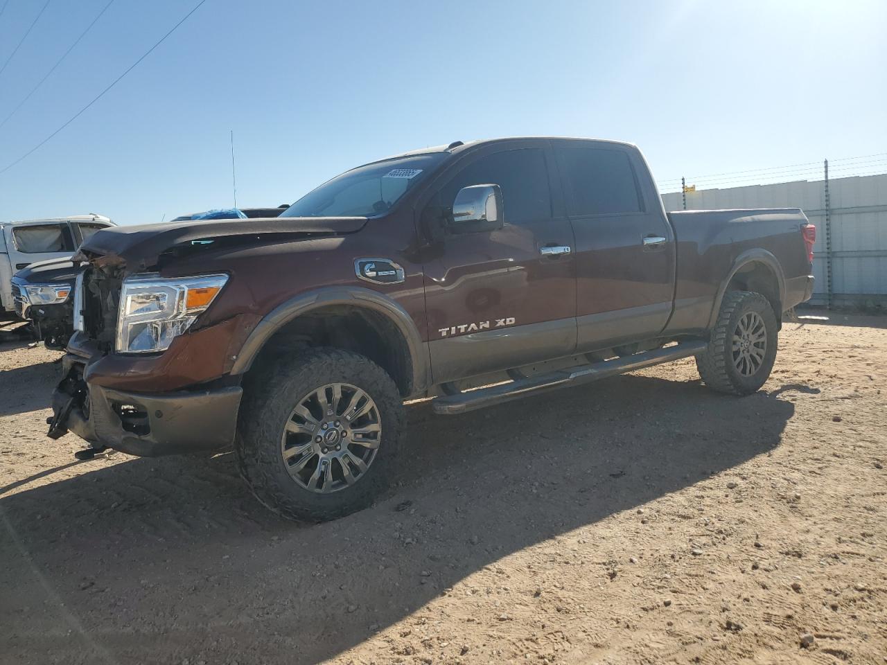 2016 Nissan Titan Xd Sl for Sale in Andrews, TX - Front End