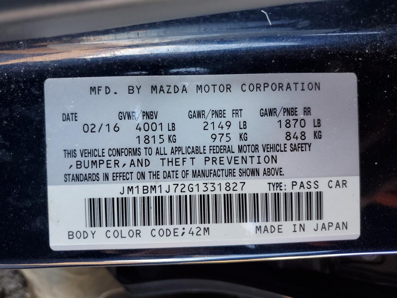 2016 Mazda 3 - Image 14