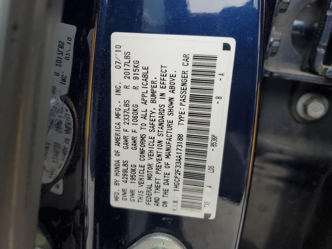 2010 Honda Accord - Image 15