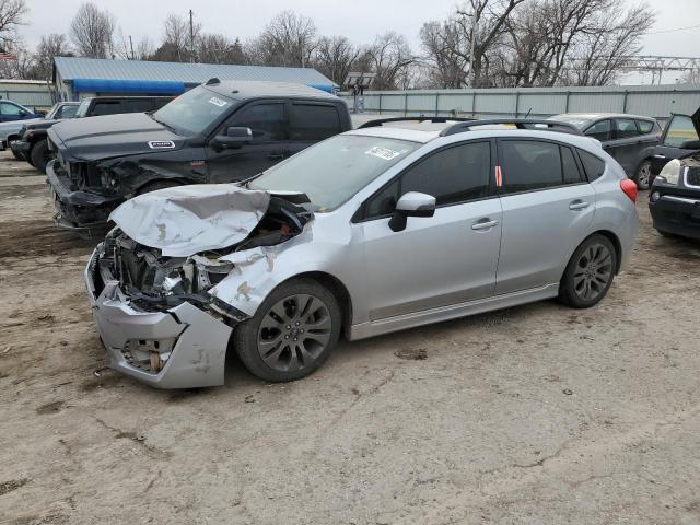 Кроссоверы SUBARU IMPREZA 2015 Серебристый