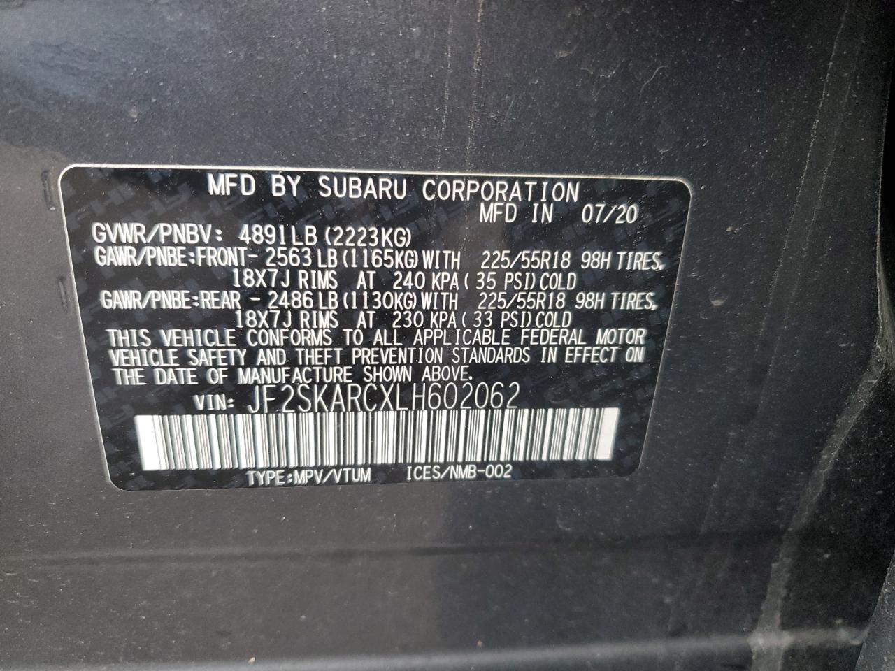 2020 Subaru Forester - Image 16