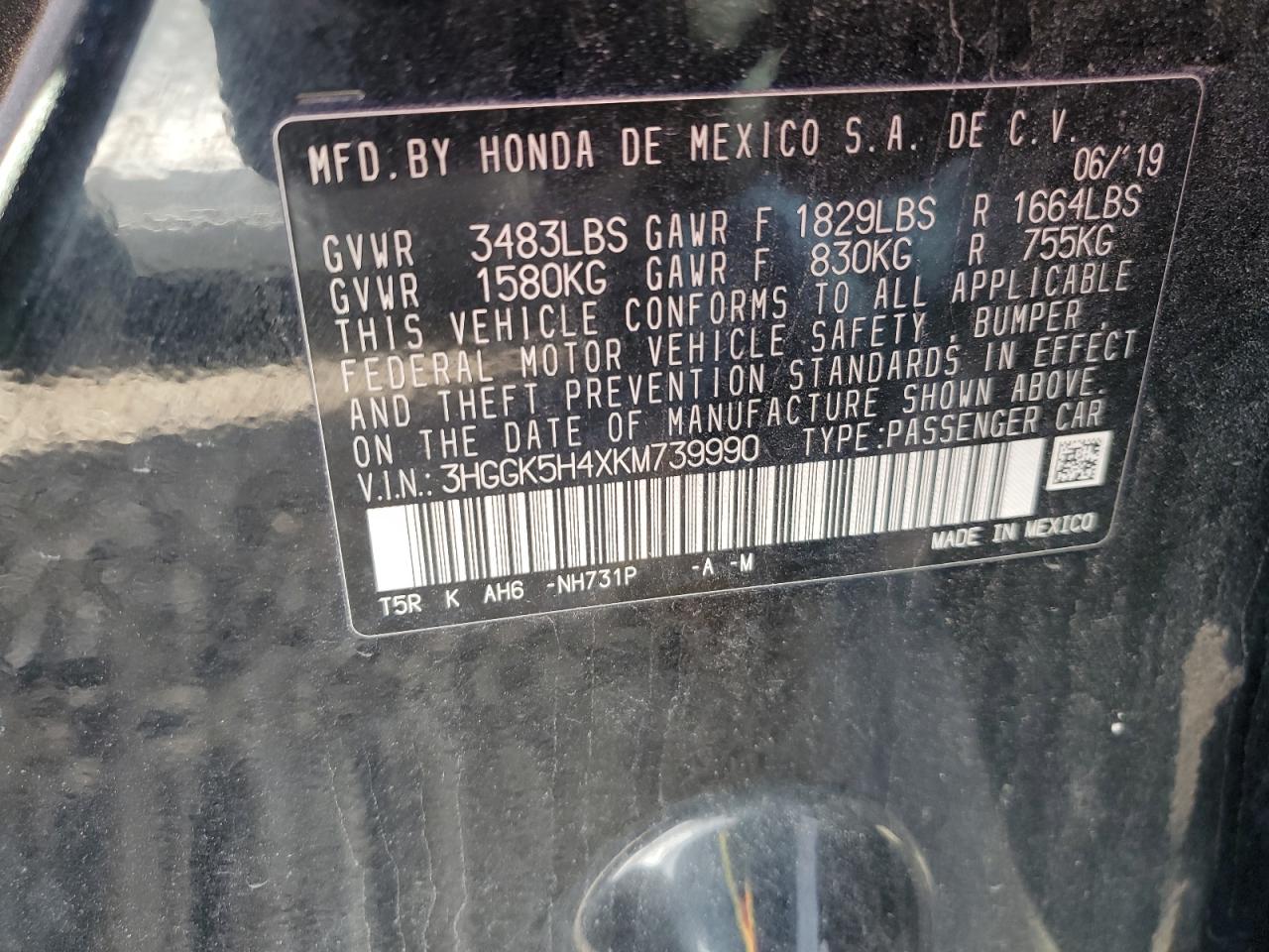 2019 Honda Fit - Image 13