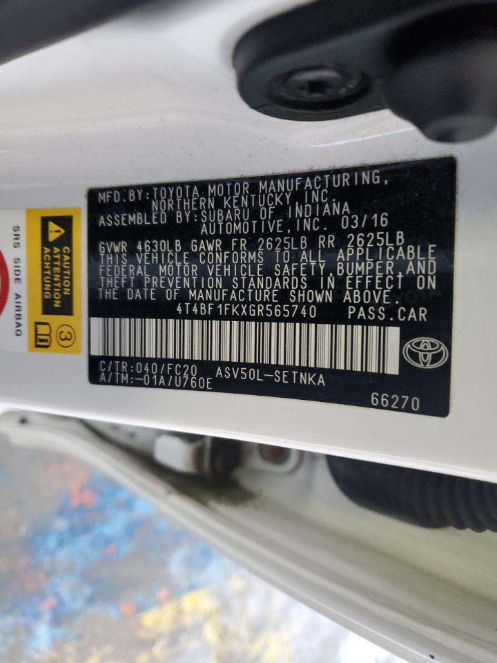 2016 Toyota Camry - Image 12