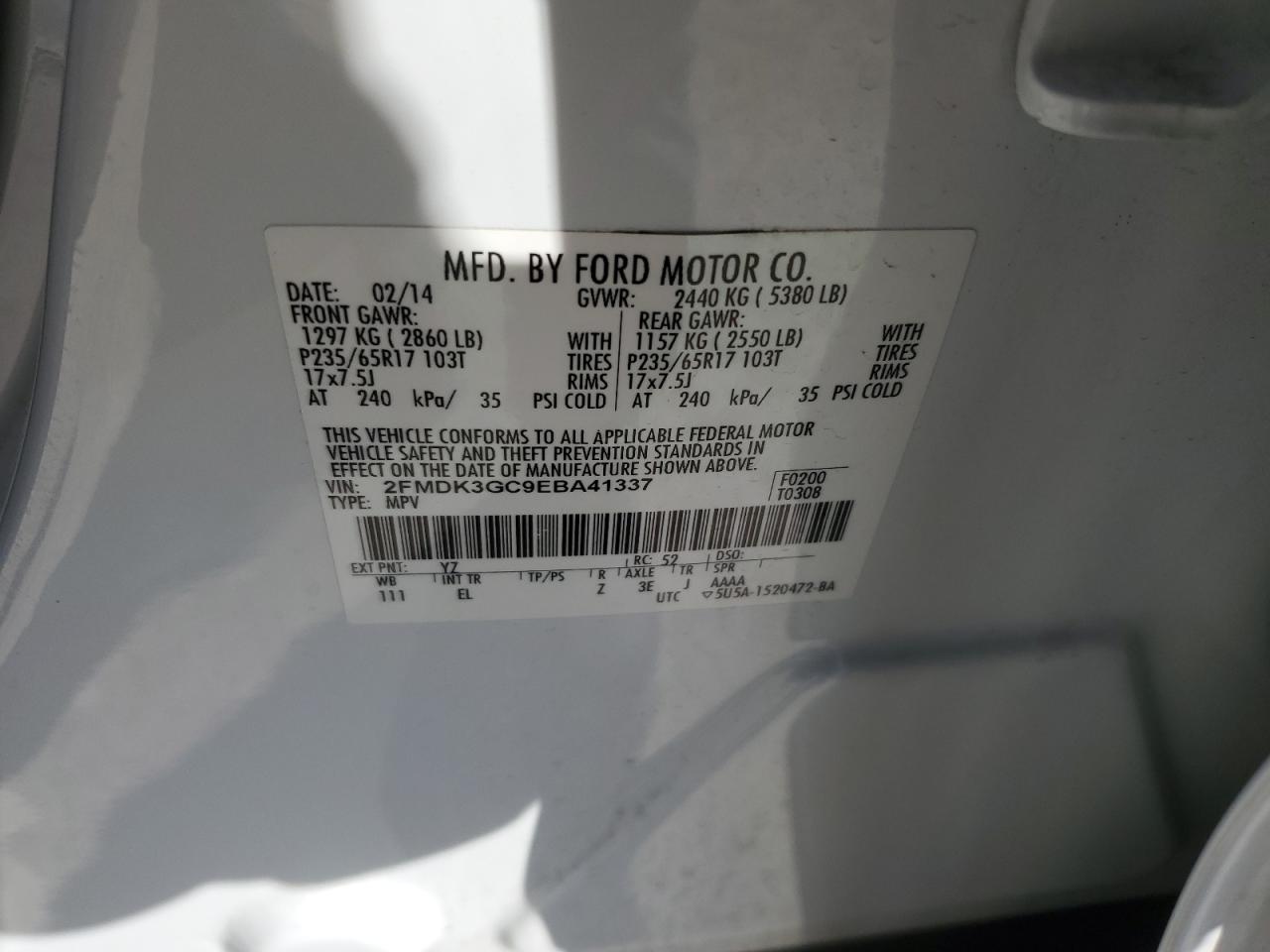 2014 Ford Edge - Image 13