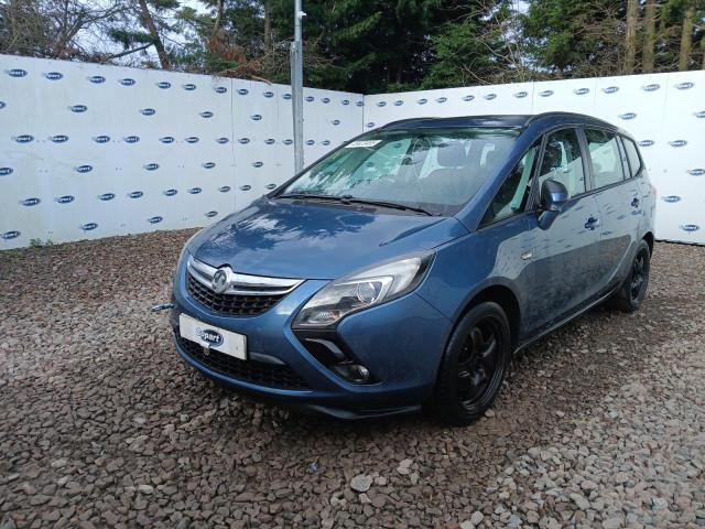 2013 VAUXHALL ZAFIRA TOU for sale at Copart WISBECH