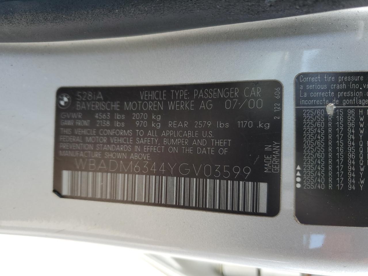 2000 BMW 5er - Image 12