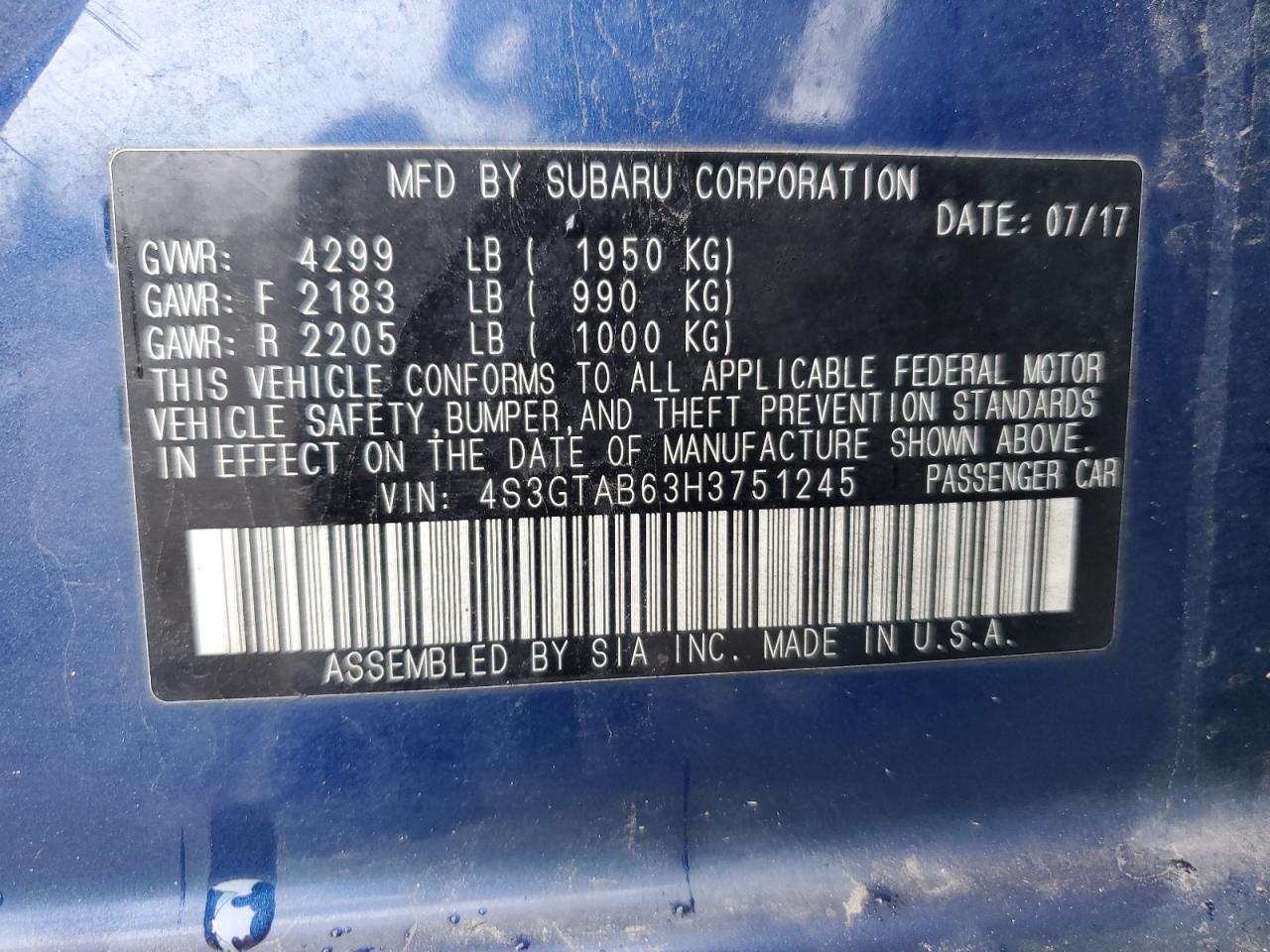 2017 Subaru Impreza - Image 14