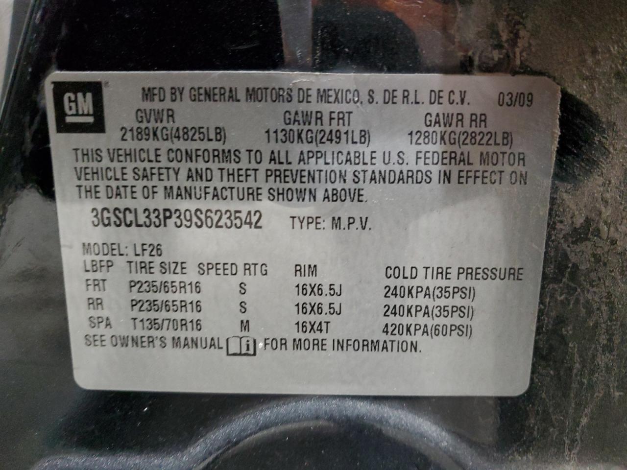 2009 Saturn VUE - Image 12