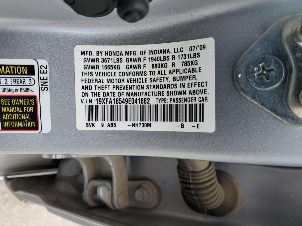 2009 Honda Civic - Image 12