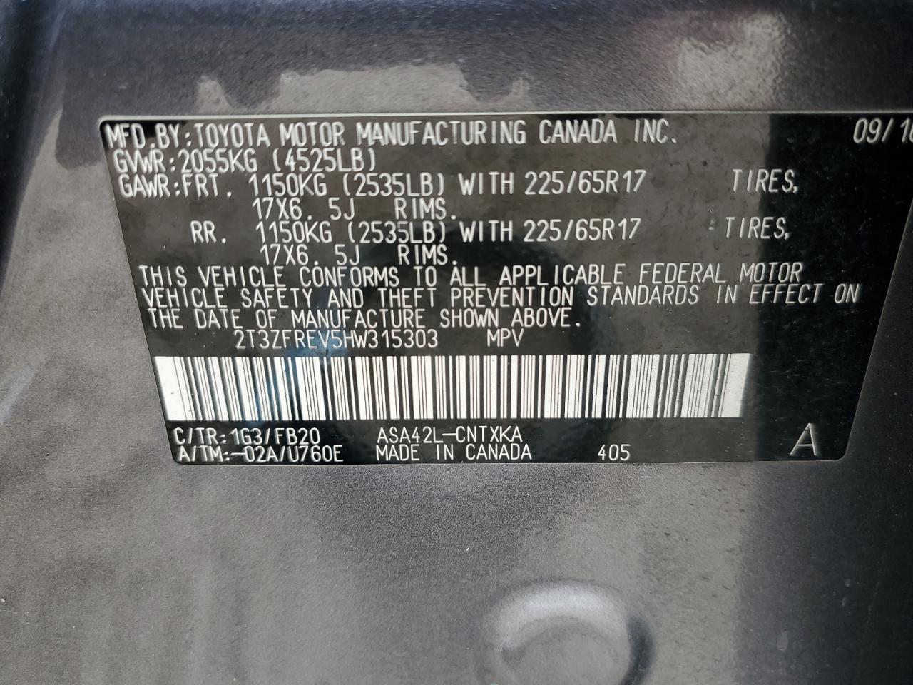 2017 Toyota RAV 4 - Image 13