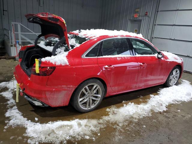  AUDI A4 2024 Czerwony