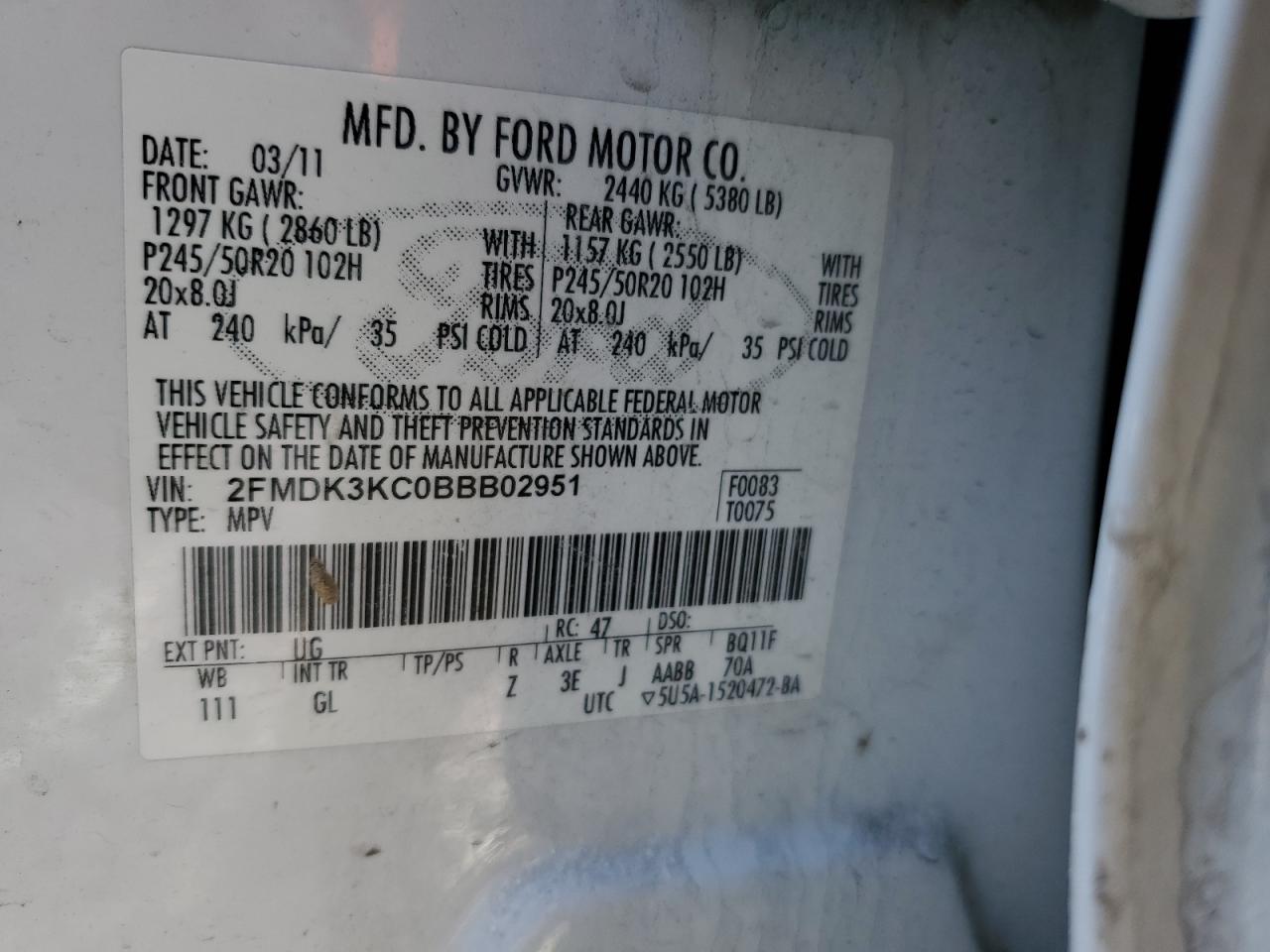 2011 Ford Edge - Image 16