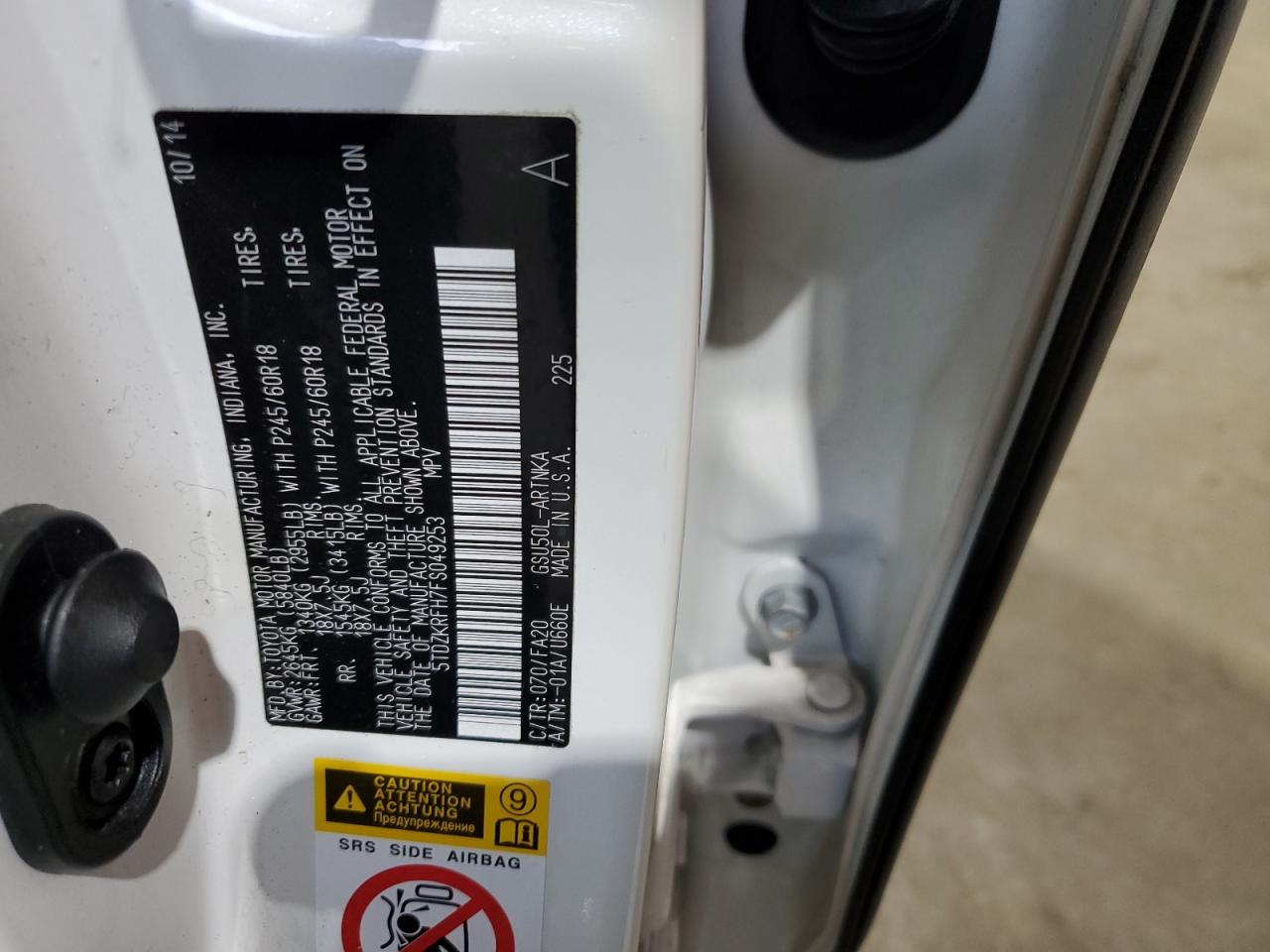 2015 Toyota Highlander - Image 14