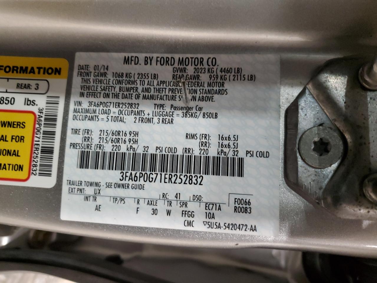 2014 Ford Fusion - Image 12