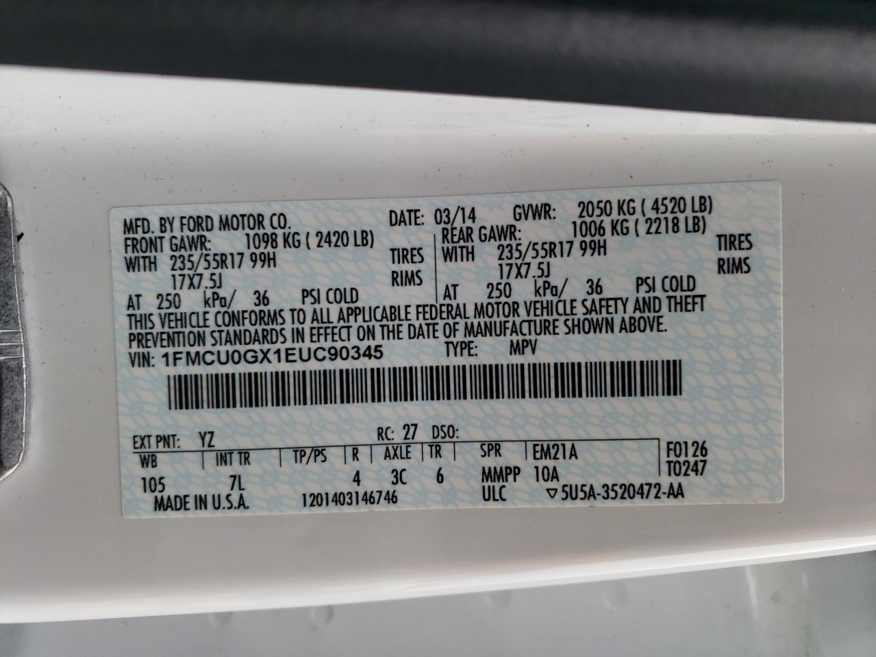 2014 Ford Escape - Image 15