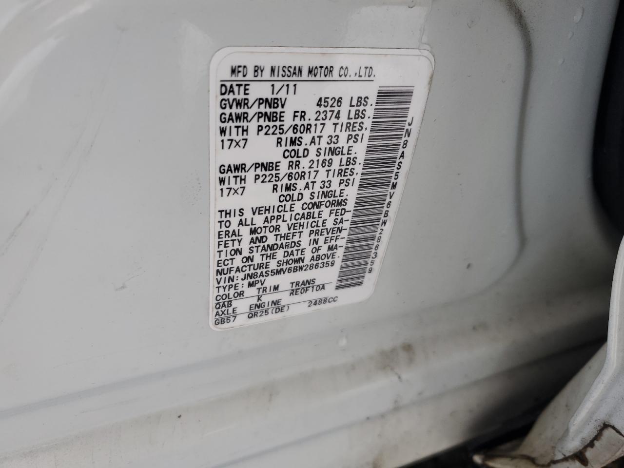 2011 Nissan Rogue - Image 13