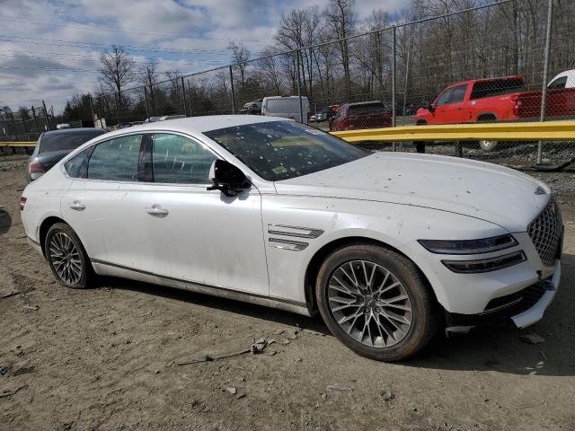  GENESIS G80 2022 White
