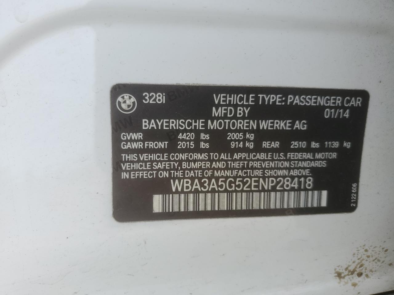 2014 BMW 3er - Image 12