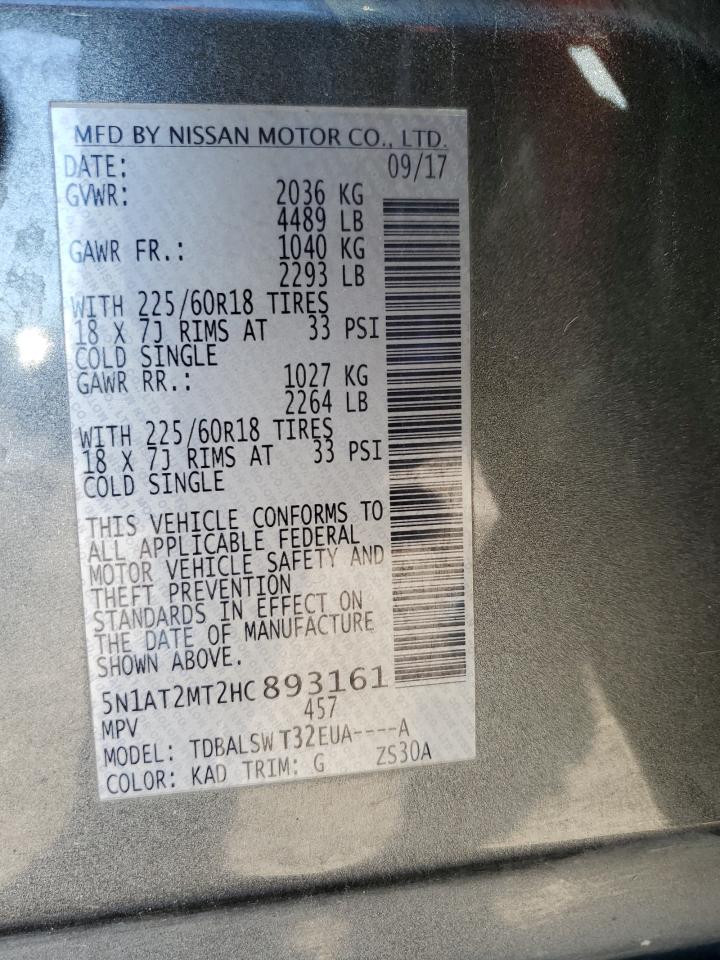 2017 Nissan Rogue - Image 14