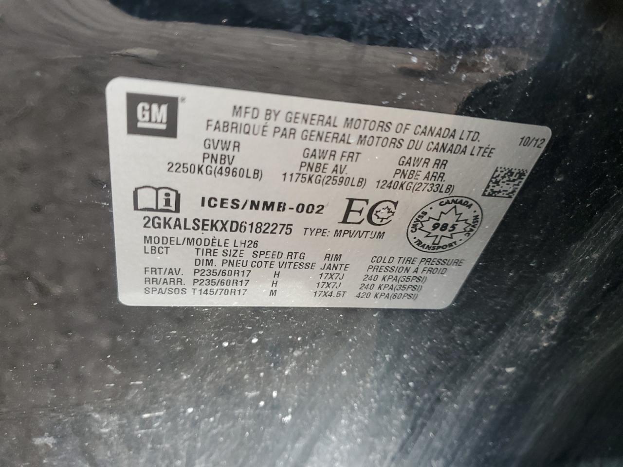 2013 GMC Terrain - Image 15