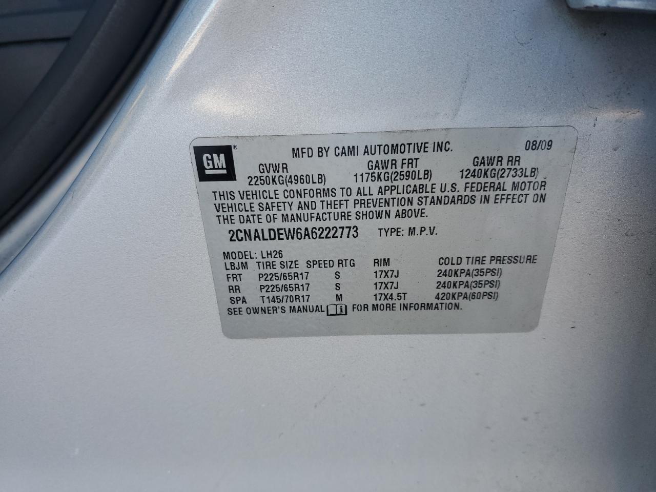 2010 Chevrolet Equinox - Image 13
