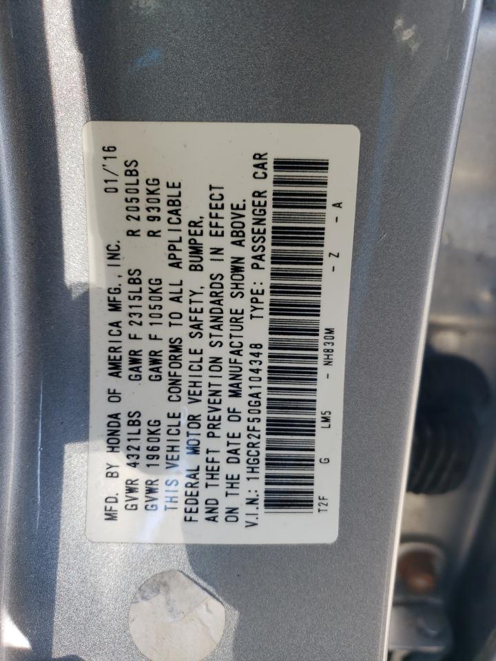 2016 Honda Accord - Image 12