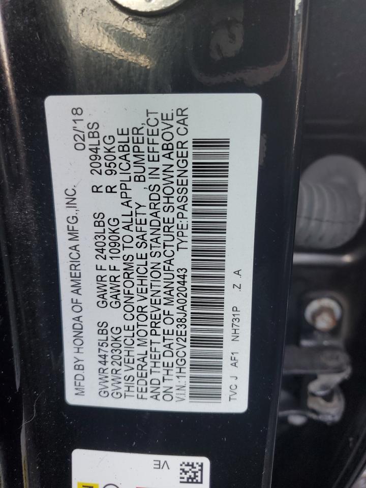 2018 Honda Accord - Image 12