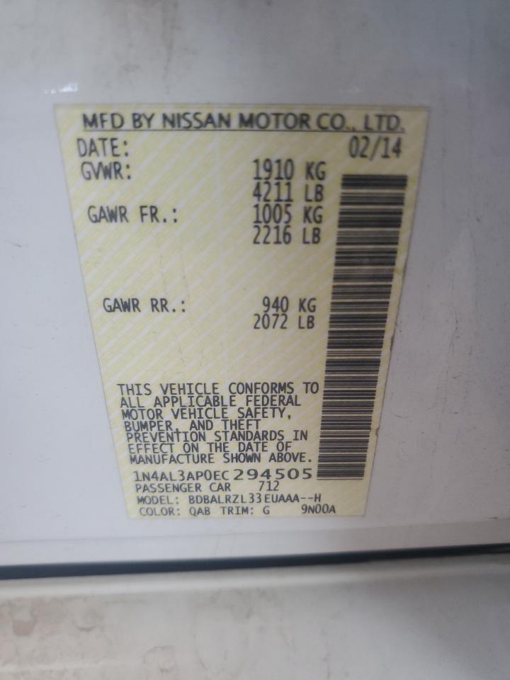 2014 Nissan Altima - Image 12