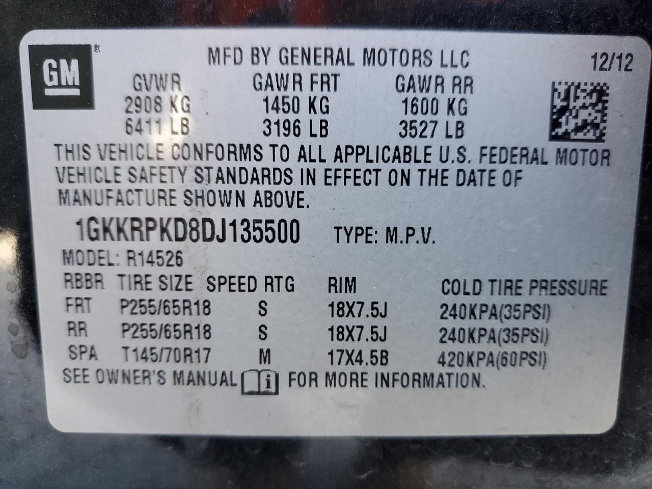 2013 GMC Acadia - Image 15
