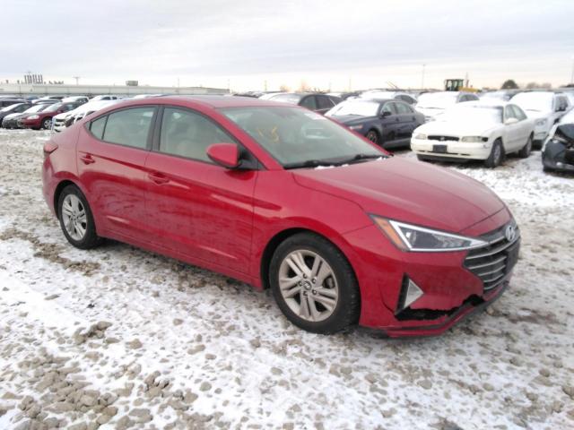  HYUNDAI ELANTRA 2019 Красный