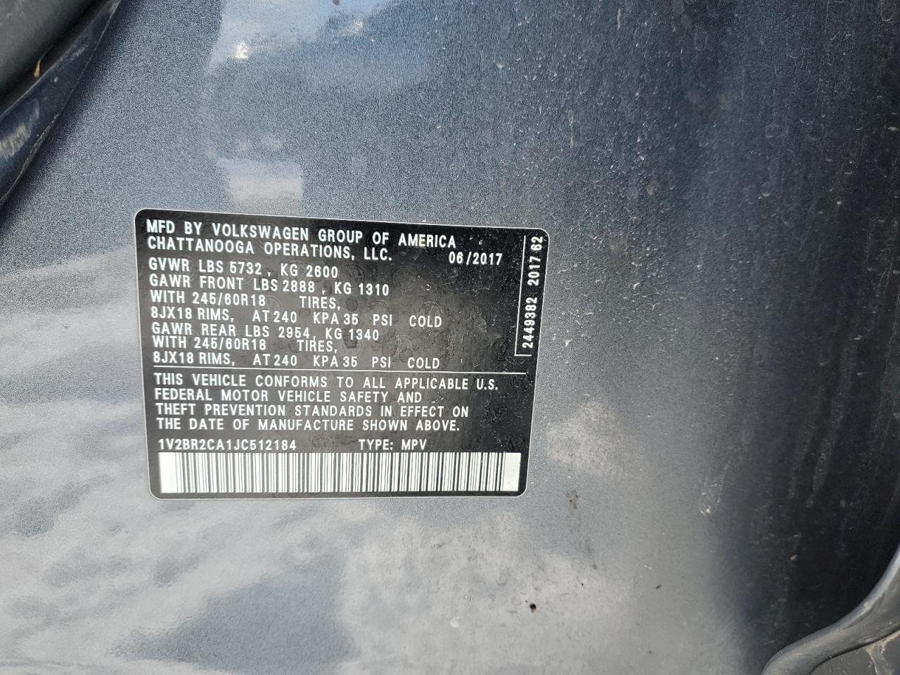 2018 Volkswagen Atlas - Image 15