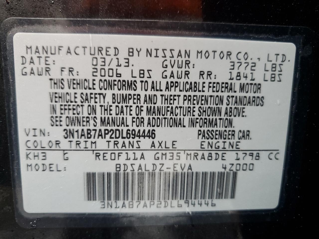 2013 Nissan Sentra - Image 12