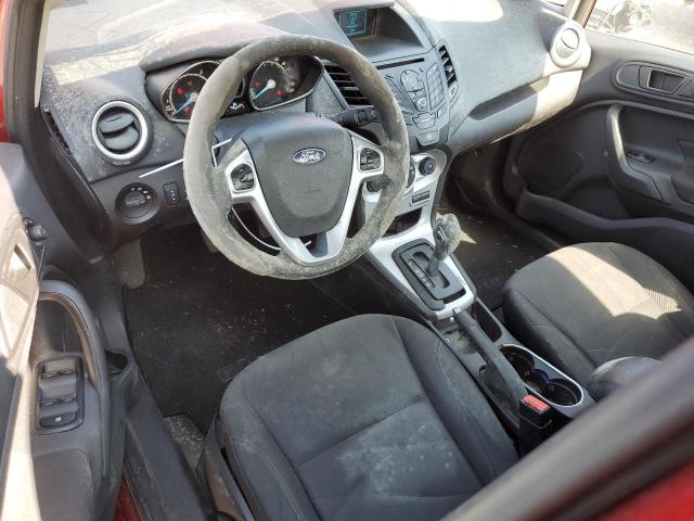  FORD FIESTA 2017 Red