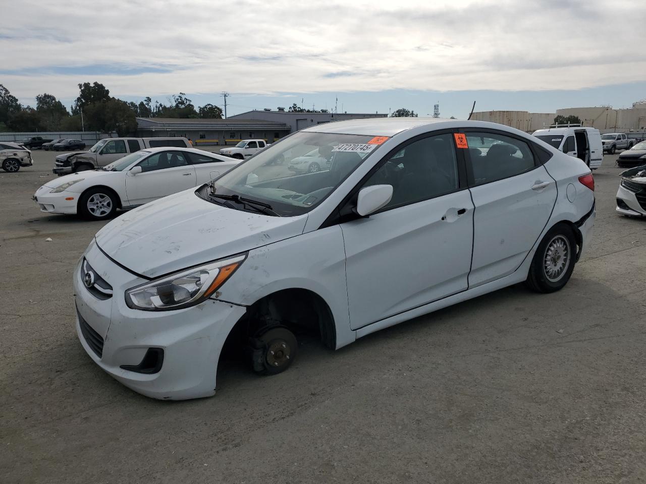 2017 Hyundai Accent Se for Sale in Martinez, CA - Vandalism