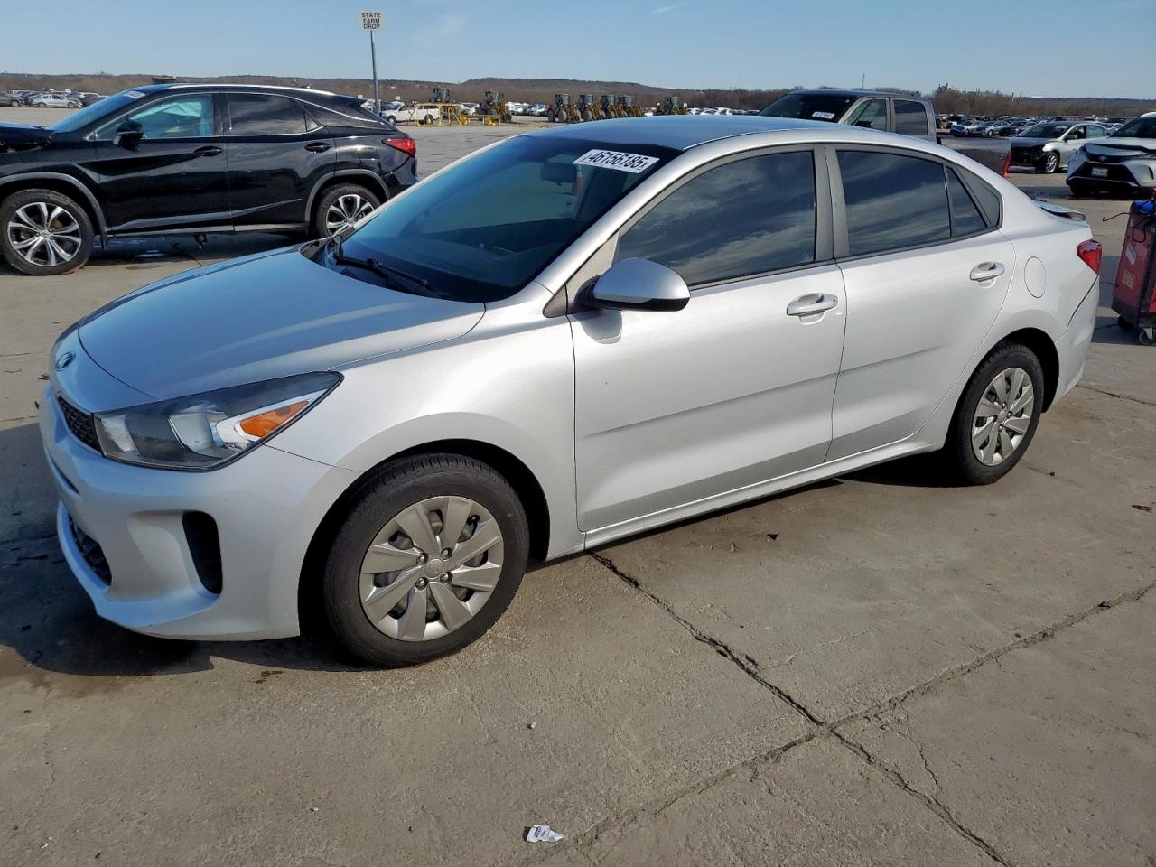 2020 Kia Rio Lx na sprzedaż w Grand Prairie, TX - Rear End