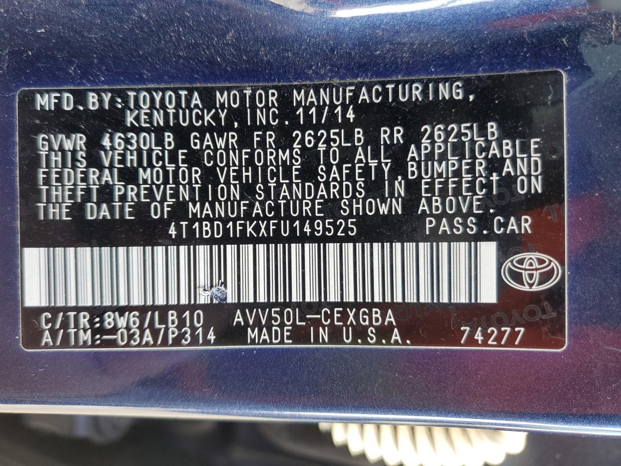 2015 Toyota Camry - Image 14