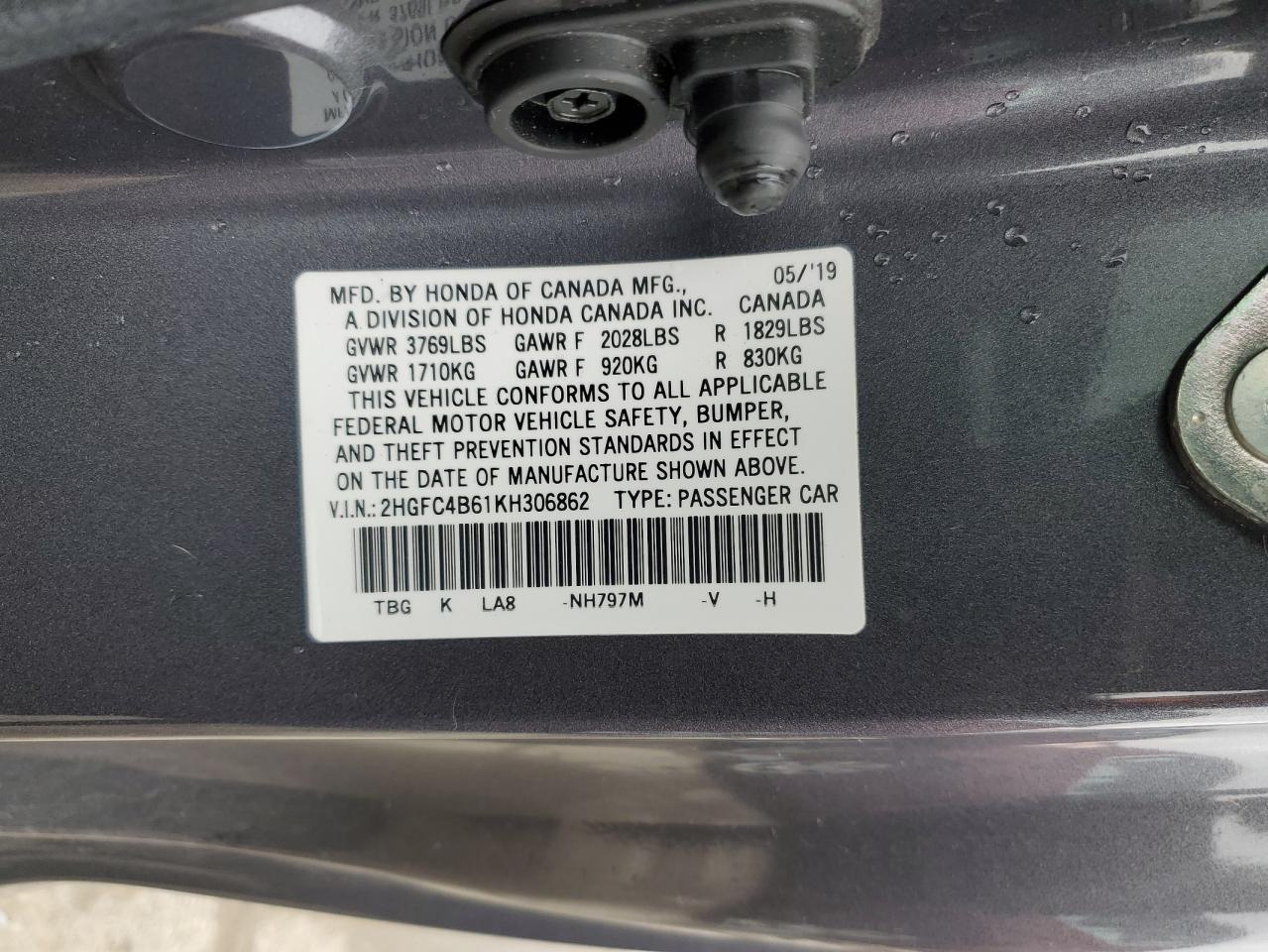 2019 Honda Civic - Image 12