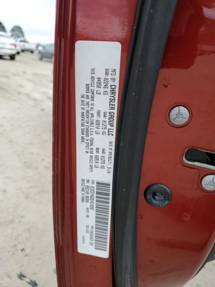 2014 Dodge Challenger Sxt VIN: 2C3CDYAG2EH310282 Lot: 44216535