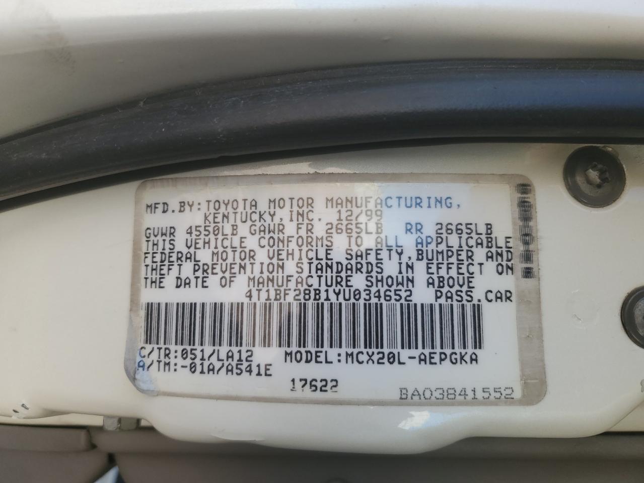 2000 Toyota Avalon - Image 14