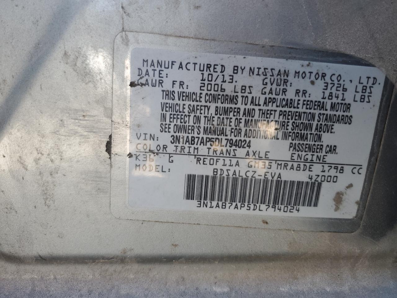2013 Nissan Sentra - Image 13