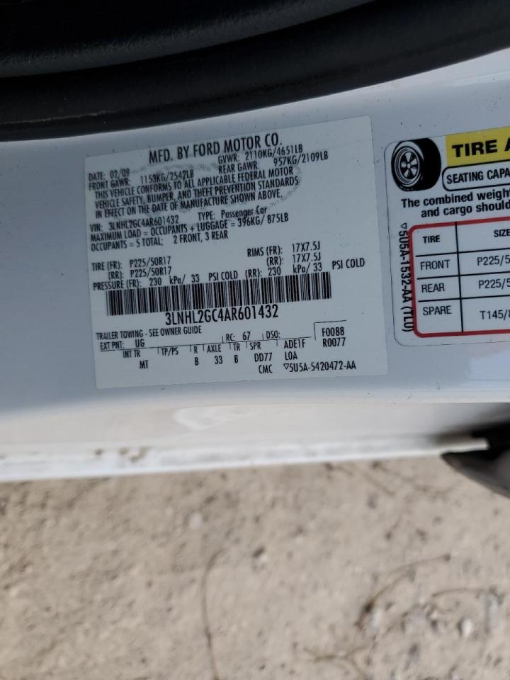 2010 Lincoln MKZ - Image 12
