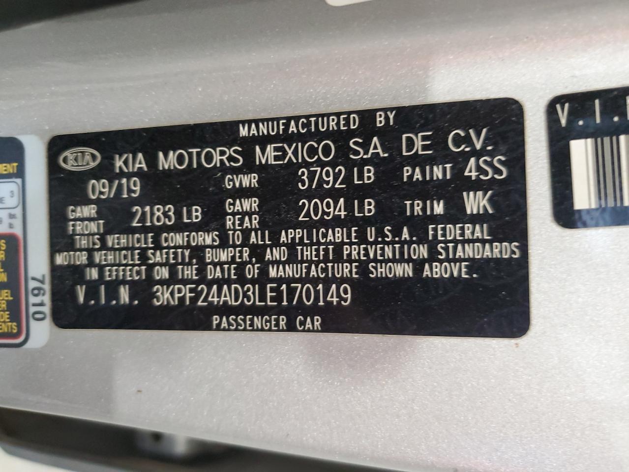 2020 Kia Forte - Image 13