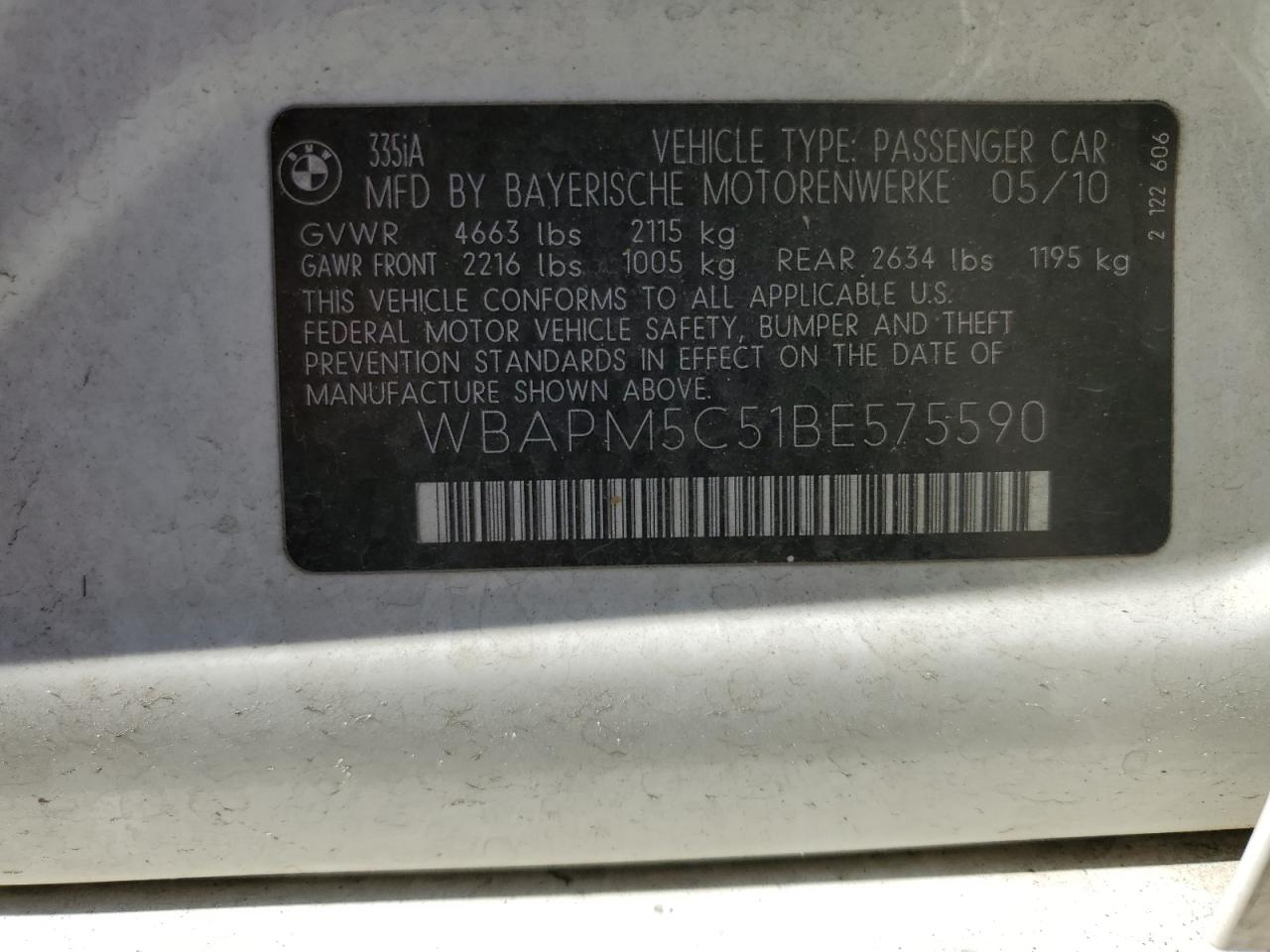 2011 BMW 3er - Image 12