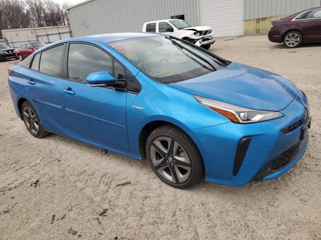  TOYOTA PRIUS 2020 Синий