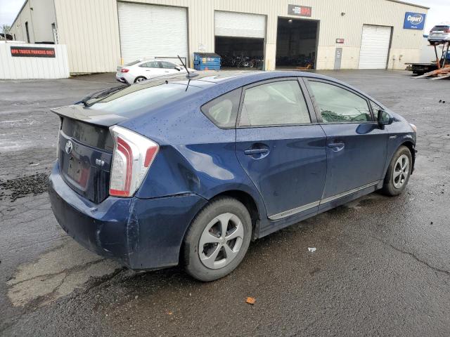  TOYOTA PRIUS 2012 Синий