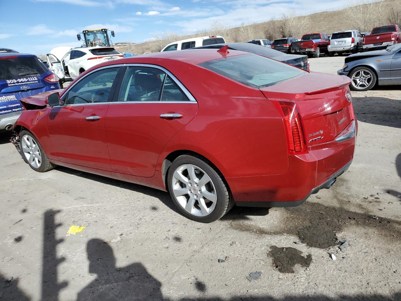 2013 Cadillac Ats Performance VIN: 1G6AJ5S33D0141577 Lot: 48540454